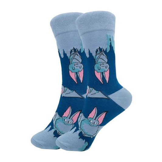 Socks - Adult Medium - Bat in a Cave