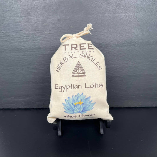 Loose Tea in Drawstring Sachet - Tree Fifty Four - Egyptian Blue Lotus (1.5oz)