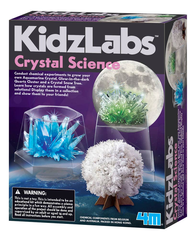 Kids - Crystal Science DIY Science Project (KidzLabs)