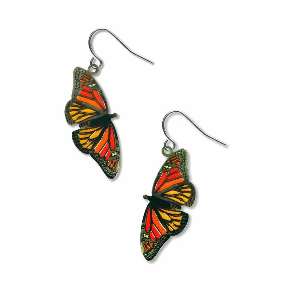 Boxed Jewelry - Monarchs - Giclee Print Earrings