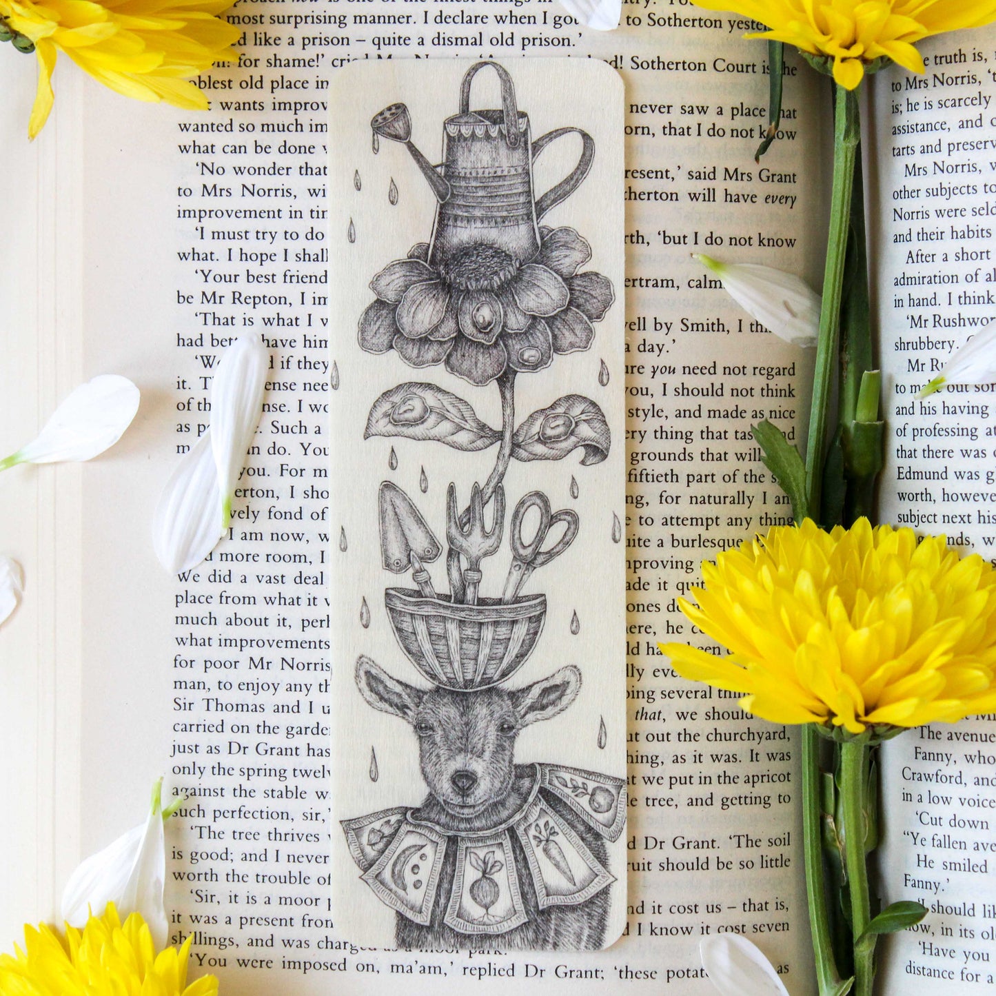 Bookmark - Mackenzie Myrick - Henrietta the Horticulturist | Goat