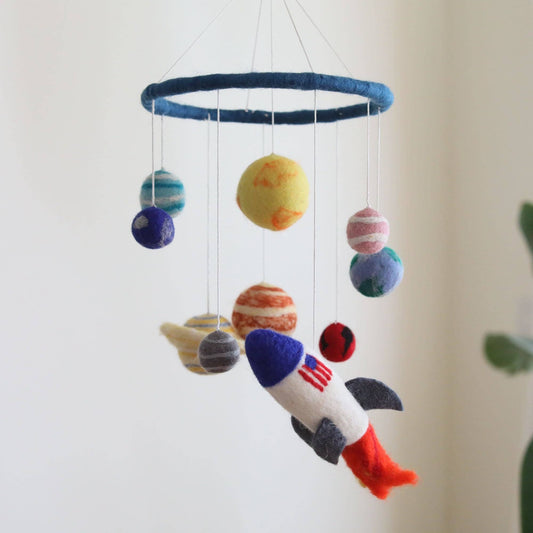 Felted Mobile - Solar System