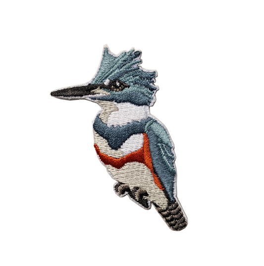 Bird Patch - Belted Kingfisher (#25 of collection)