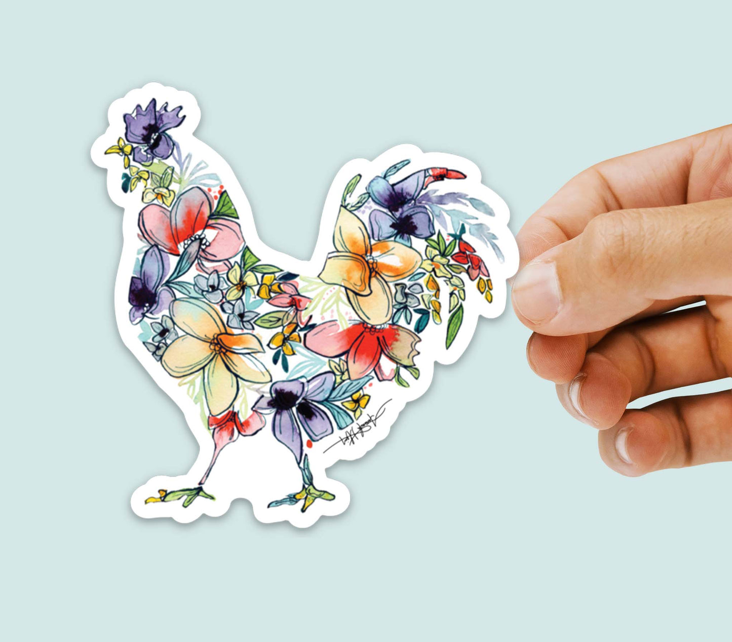 Sticker - Chicken by Amanda Klein