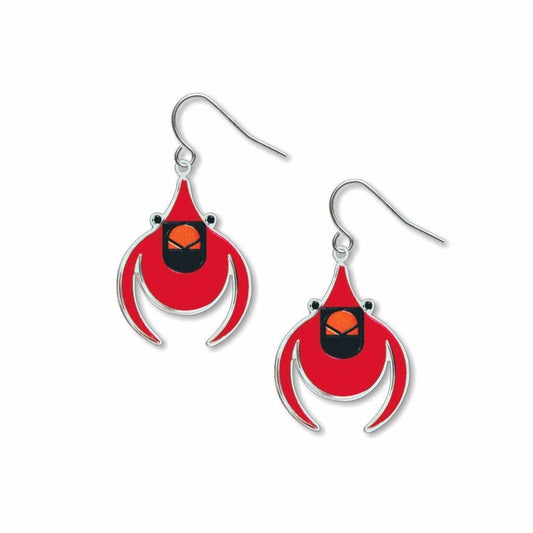 Boxed Jewelry - Charley Harper's Cardinal Earrings