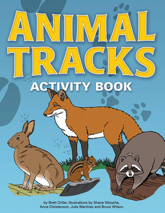 Book - Animal Tracks Activity Book (Color and Learn) by Brett Ortler (Paperback)