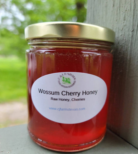 C&J Farms Honey - Wossum Cherry Honey (11 oz)