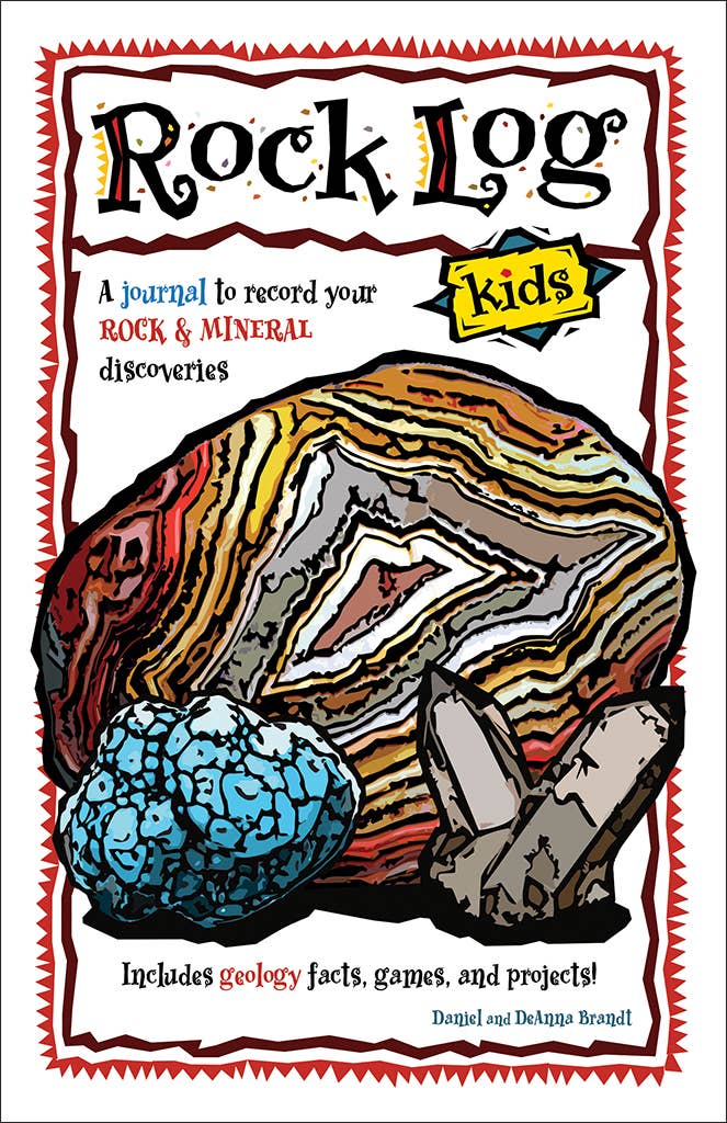 Book - Rock Log for Kids (Nature Journals) (Spiral-bound Paperback)