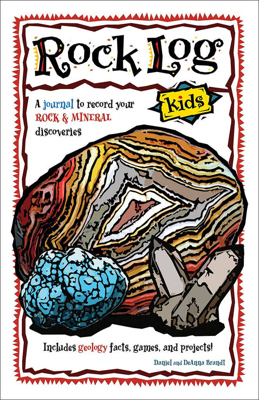 Book - Rock Log for Kids (Nature Journals) (Spiral-bound Paperback)