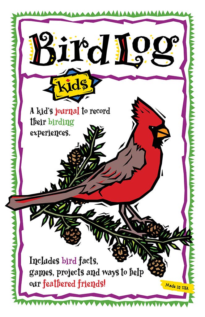 Book - Bird Log for Kids (Nature Journals) (Spiral-bound Paperback)